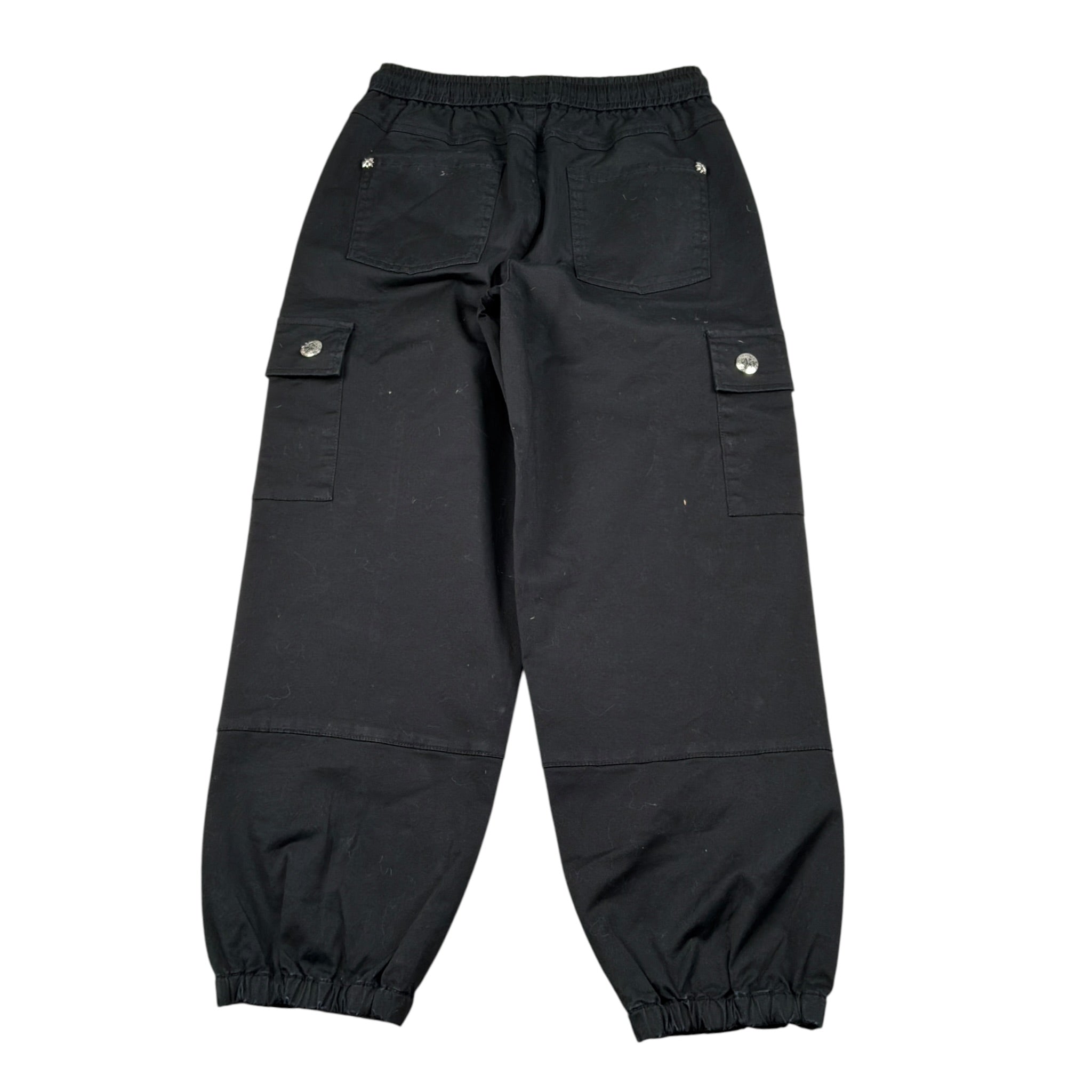 John Richmond Pantalone tinta unita con Elastico In Vita Nero per Bambino RBA26062PA NERO JOHN RICHMOND 