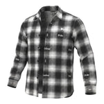 John Richmond Camicia Bicolore con Fantasia A Quadri Bianco/Nero per Bambino RBA26106CA BIANCO/NERO JOHN RICHMOND 
