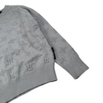 John Richmond Maglia tinta unita Logata Grigio per Bambina RBA26121MA GRIGIO JOHN RICHMOND 