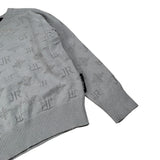 John Richmond Maglia tinta unita Logata Grigio per Bambina RBA26121MA GRIGIO JOHN RICHMOND 