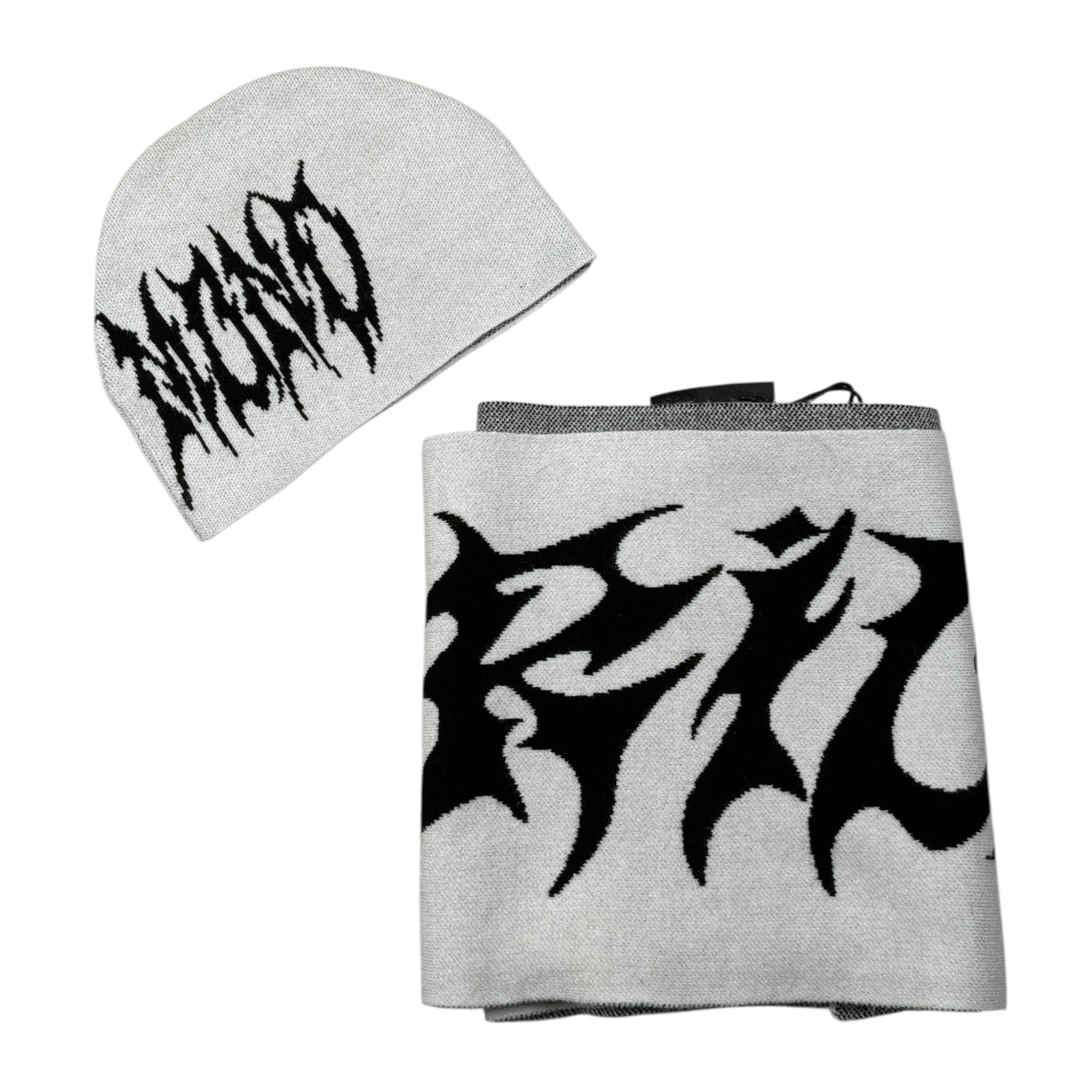 John Richmond Set Cappello-Sciarpa tinta unita Bianco per Bambino RBA26144HS BIANCO JOHN RICHMOND 