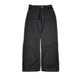 John Richmond Jeans tinta unita con Girovita Regolabile Nero per Bambino RBA26149JE NERO JOHN RICHMOND 