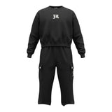John Richmond Completo 2Pz Felpa-Pantalone Nero per Bambino RBA26167CF NERO JOHN RICHMOND 