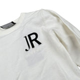John Richmond Maglia tinta unita con Logo Bianco per Bambino RBA26168MA BIANCO JOHN RICHMOND 