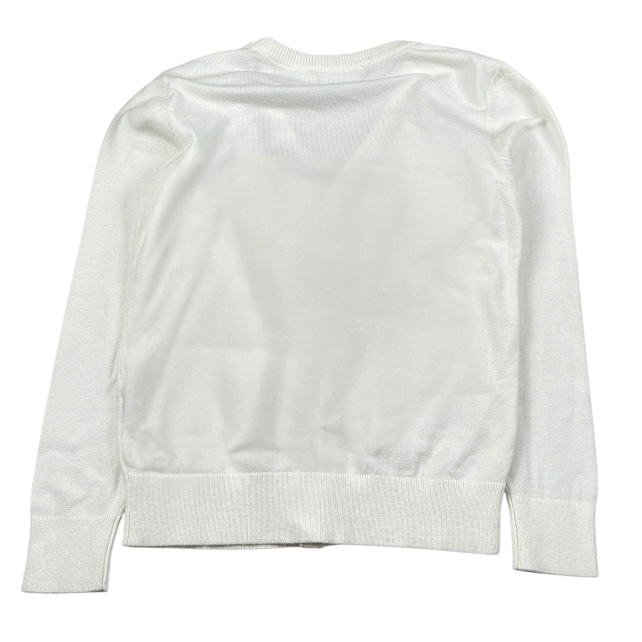 John Richmond Cardigan tinta unita con Stampa Bianco per Bambino RBA26169CD BIANCO JOHN RICHMOND 