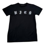John Richmond T-Shirt tinta unita con Stampa Nero per Bambino RBA26173TS NERO JOHN RICHMOND 