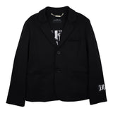 John Richmond Giacca tinta unita con Logo Nero per Bambino RBP23085GC NERO JOHN RICHMOND 