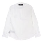 John Richmond Camicia tinta unita con Stampa Bianco per Bambino RBP25028CAX BIANCO JOHN RICHMOND 
