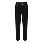 John Richmond Jeans tinta unita con Girovita Regolabile Nero per Bambino RBP25096JE NERO JOHN RICHMOND 