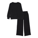 John Richmond Completo 2Pz Felpa-Pantalone Nero per Neonata RGA25007CFNXX NERO JOHN RICHMOND 