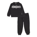 John Richmond Completo 2Pz Felpa-Pantalone Nero per Bambina RGA25007CFX NERO JOHN RICHMOND 