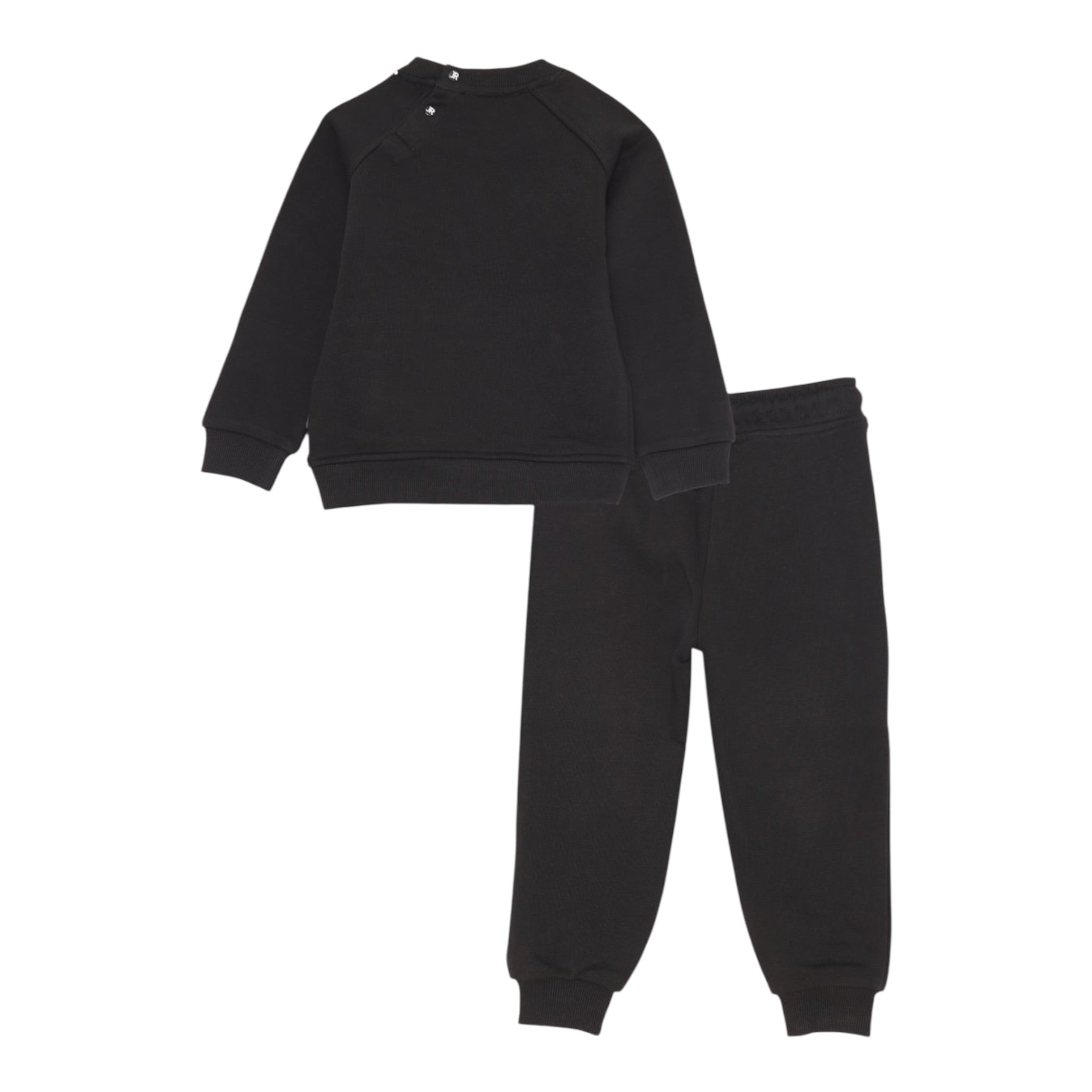 John Richmond Completo 2Pz Felpa-Pantalone Nero per Bambina RGA25007CFX NERO JOHN RICHMOND 