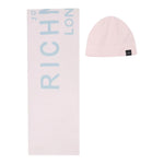 John Richmond Set Sciarpa-Cappello tinta unita Rosa per Bambina RGA25015HS ROSA JOHN RICHMOND 