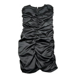 John Richmond Abito tinta unita con Zip Nero per Bambina RGA25069VE NERO JOHN RICHMOND 