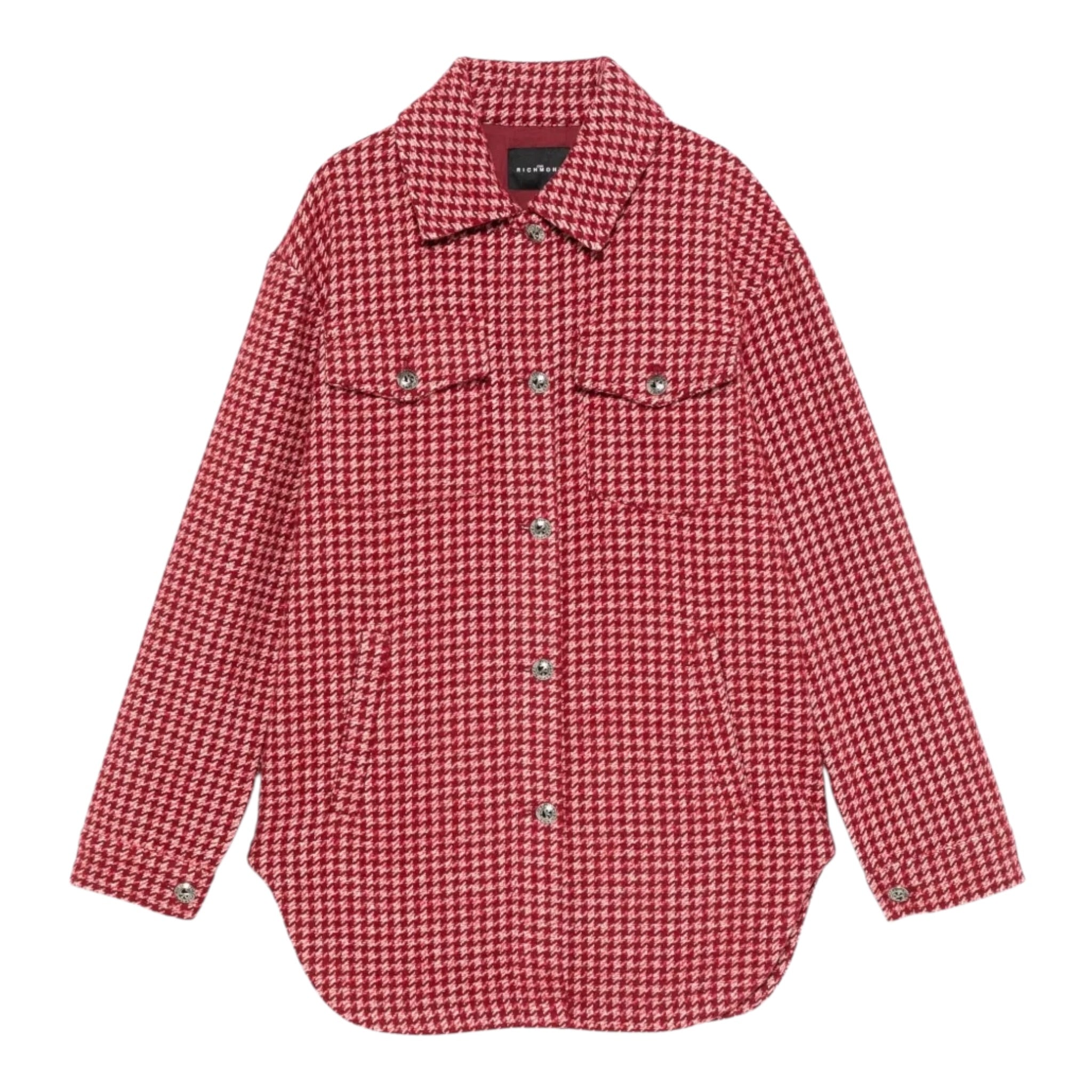 John Richmond Camicia Manica Lunga tinta unita Rosso per Bambina RGA25091CAX ROSSO JOHN RICHMOND 