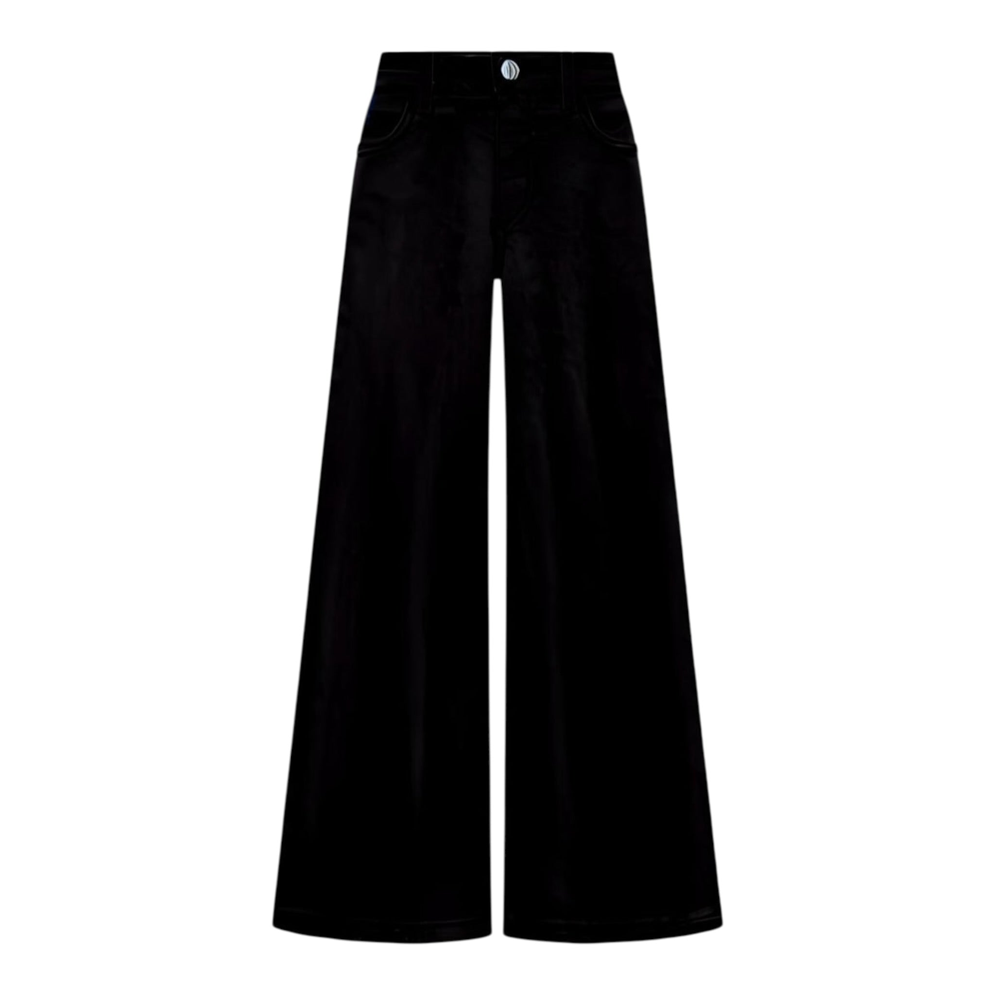 John Richmond Jeans tinta unita Modello Palazzo Nero per Bambina RGA25097JE NERO JOHN RICHMOND 