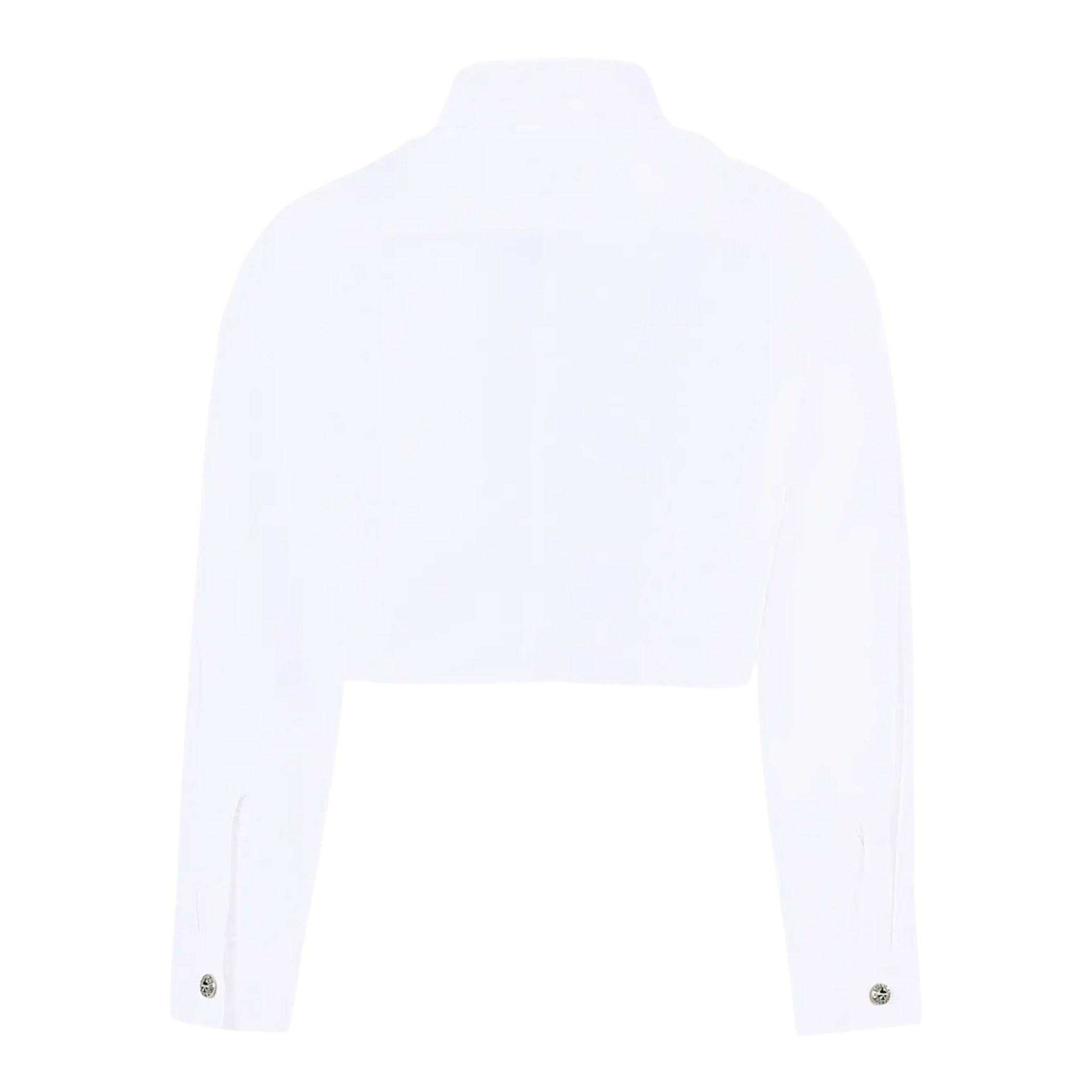 John Richmond Camicia Manica Lunga Itnta Unita Modello Crop Bianco per Neonata RGA25116CA BIANCO JOHN RICHMOND 