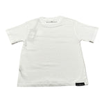 John Richmond T-Shirt Girocollo tinta unita con Logo Bianco per Bambina RGA26009TS BIANCO JOHN RICHMOND 