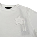 John Richmond T-Shirt Girocollo tinta unita con Logo Bianco per Bambina RGA26009TS BIANCO JOHN RICHMOND 