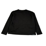 John Richmond Shirt tinta unita Girocollo con Stampa Nero per Bambina RGA26031TS NERO JOHN RICHMOND 