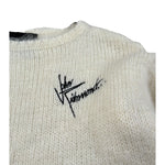 John Richmond Maglia Girocollo tinta unita Panna per Bambina RGA26039MA PANNA JOHN RICHMOND 