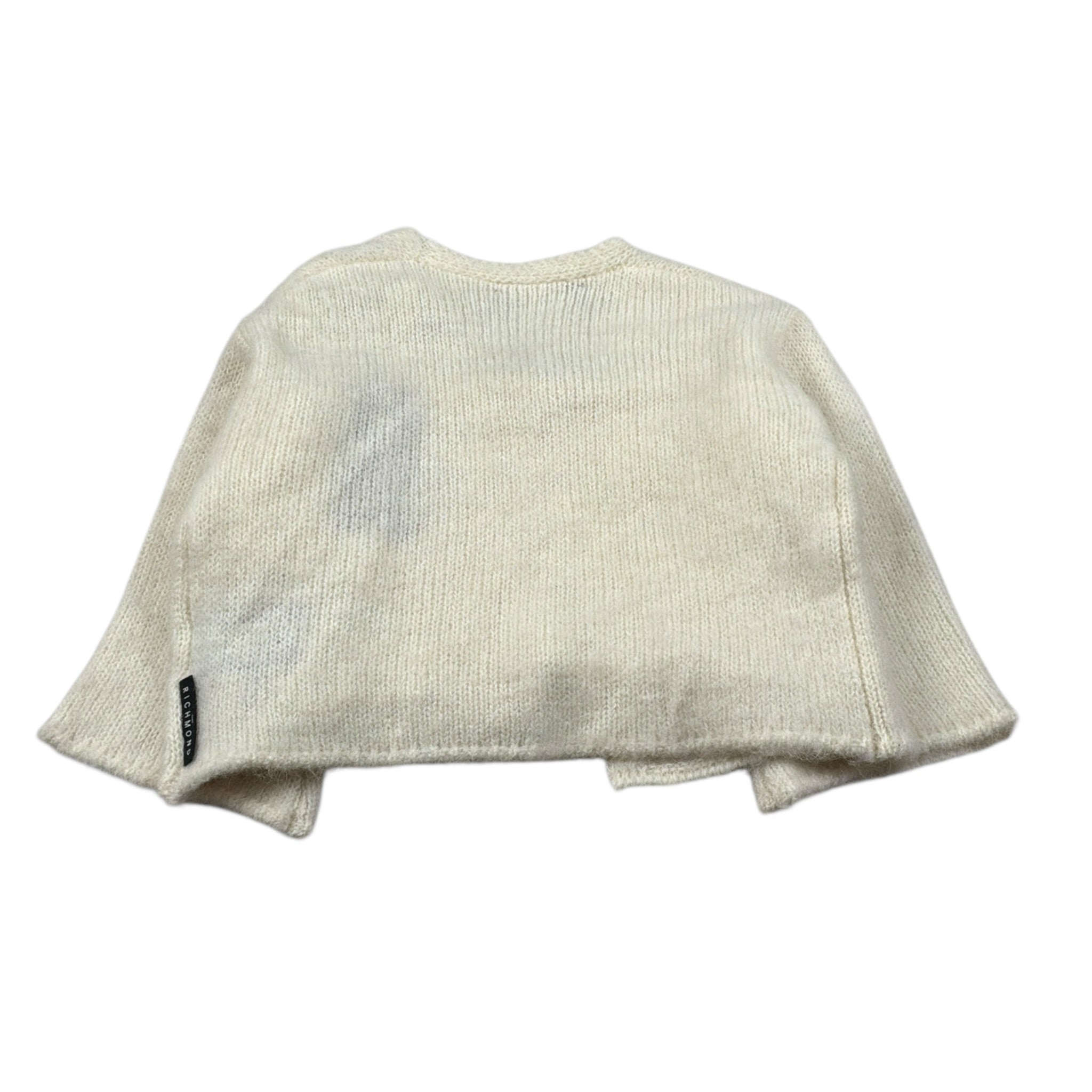 John Richmond Set Cardigan E Top tinta unita Panna per Bambino RGA26040TW PANNA JOHN RICHMOND 