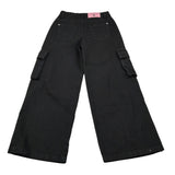 John Richmond Jeans tinta unita Modello Palazzo Nero per Bambina RGA26074PA NERO JOHN RICHMOND 