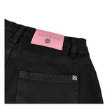 John Richmond Jeans tinta unita Modello Palazzo Nero per Bambina RGA26074PA NERO JOHN RICHMOND 
