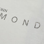 John Richmond Felpa Girocollo tinta unita con Stampa Bianco per Bambina RGA26085FE BIANCO JOHN RICHMOND 