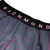 John Richmond Pantalone tinta unita con Fantasia A Righe Grigio per Bambina RGA26105PA GRIGIO JOHN RICHMOND 