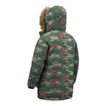John Richmond Giubbino tinta unita con Fantasia Verde per Bambina RGA26106PK VERDE JOHN RICHMOND 