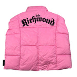 John Richmond Smanicato tinta unita con Logo Rosa per Bambina RGA26124PI ROSA JOHN RICHMOND 