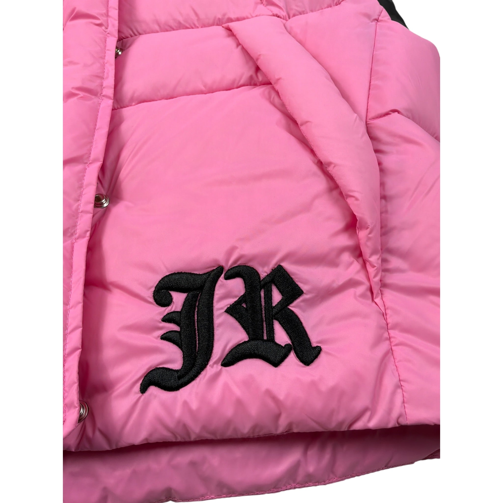 John Richmond Smanicato tinta unita con Logo Rosa per Bambina RGA26124PI ROSA JOHN RICHMOND 