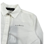 John Richmond Camicia Manica Lunga tinta unita Bianco per Bambina RGA26131CA BIANCO JOHN RICHMOND 