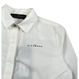 John Richmond Camicia Manica Lunga tinta unita Bianco per Bambina RGA26131CA BIANCO JOHN RICHMOND 