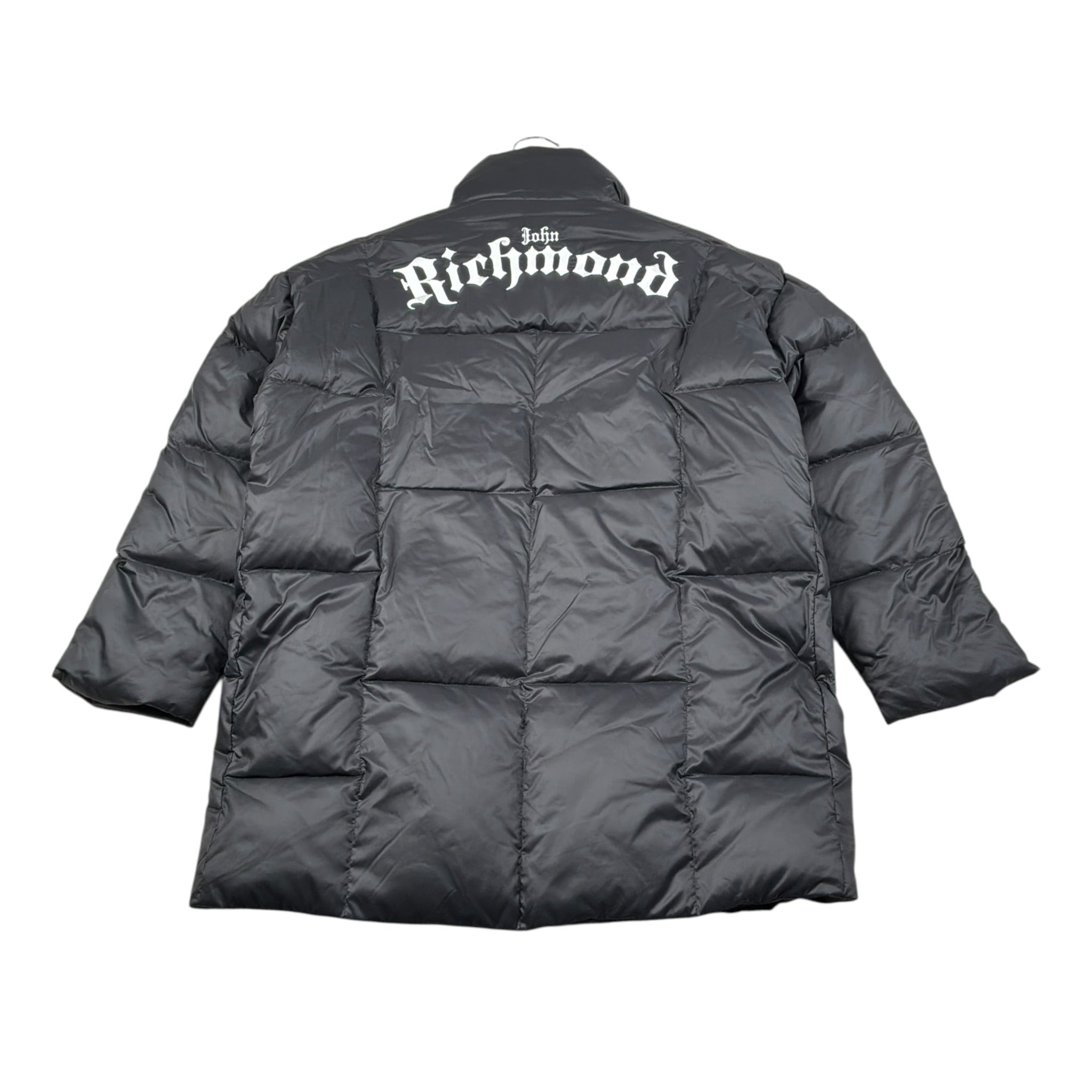 John Richmond Giubbino tinta unita con Logo Nero per Bambino RGA26154PI NERO JOHN RICHMOND 
