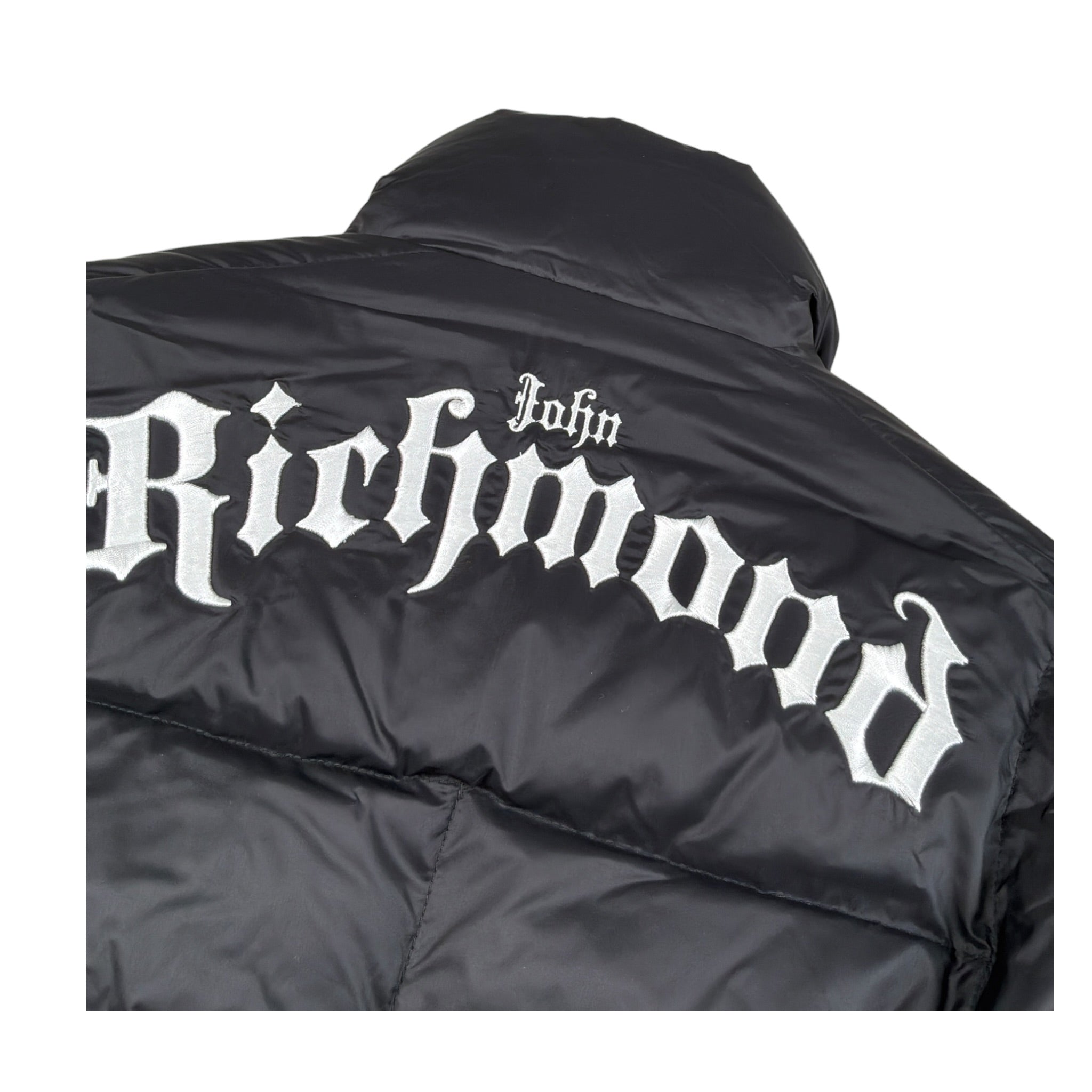 John Richmond Giubbino tinta unita con Logo Nero per Bambino RGA26154PI NERO JOHN RICHMOND 