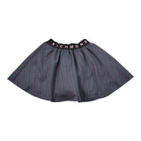 John Richmond Gonna tinta unita con Elastico In Vita Grigio per Bambina RGA26155GO GRIGIO JOHN RICHMOND 