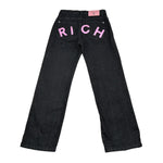 John Richmond Jeans tinta unita con Stampa Nero per Bambina RGA26163JE NERO JOHN RICHMOND 