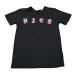 John Richmond T-Shirt Girocollo tinta unita con Stampa Nero per Bambina RGA26186TS NERO JOHN RICHMOND 