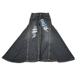 John Richmond Jeans tinta unita Modello Palazzo Nero per Bambina RGA6047JE NERO JOHN RICHMOND 