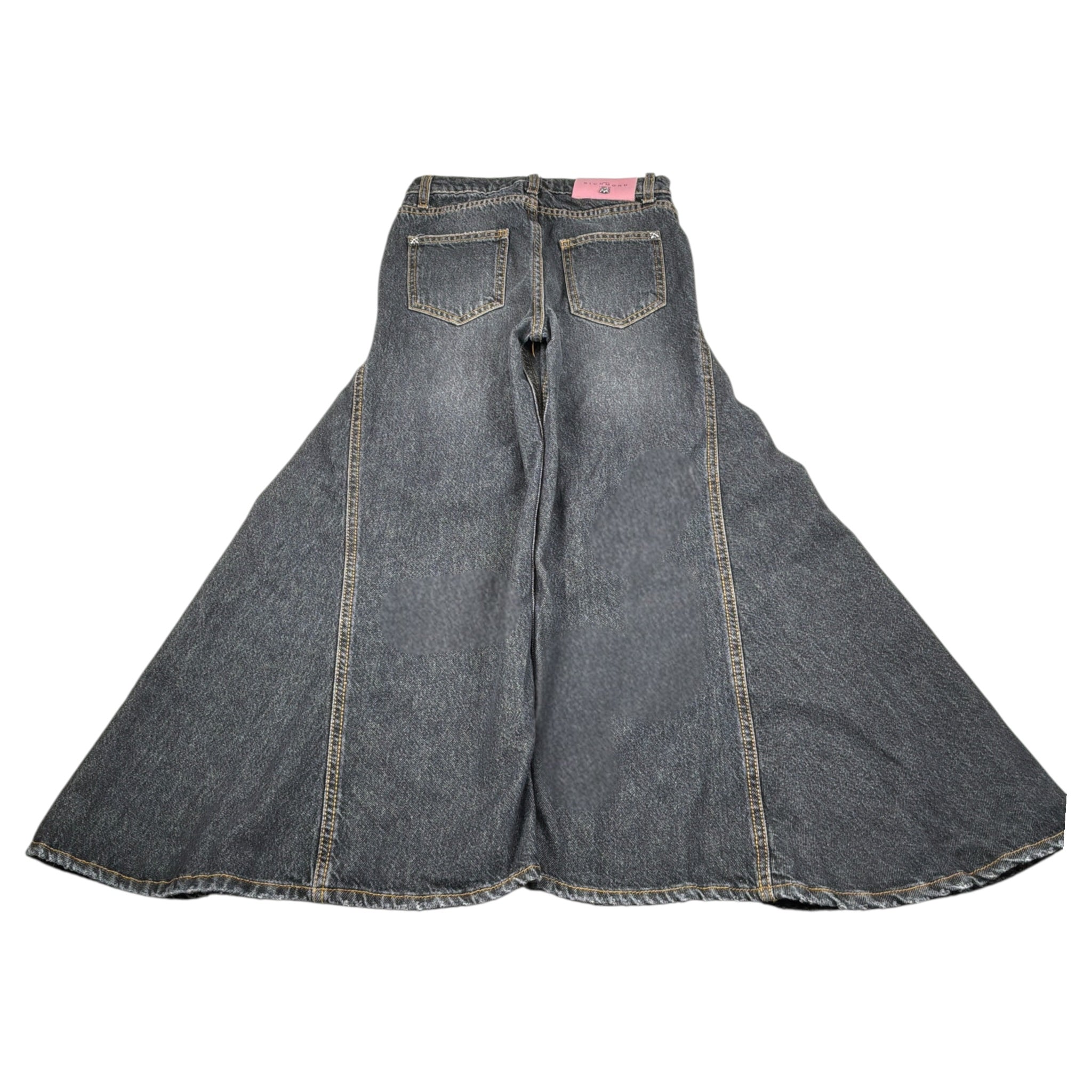 John Richmond Jeans tinta unita Modello Palazzo Nero per Bambina RGA6047JE NERO JOHN RICHMOND 