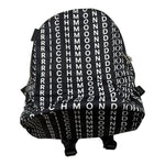John Richmond Zaino tinta unita con Stampe Nero per Bambino RGP22075ZA NERO JOHN RICHMOND 