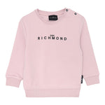 John Richmond Completo 2 Pezzi Felpa-Pantalone tinta unita Rosa per Neonata RIA25003CFX ROSA JOHN RICHMOND 