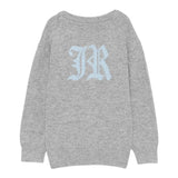 John Richmond Cardigan tinta unita con Logo Grigio per Neonato RIA25010CDX GRIGIO JOHN RICHMOND 