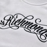 John Richmond Felpa Girocollo tinta unita con Stampa Bianco per Bambino RIA25031FEJ BIANCO JOHN RICHMOND 