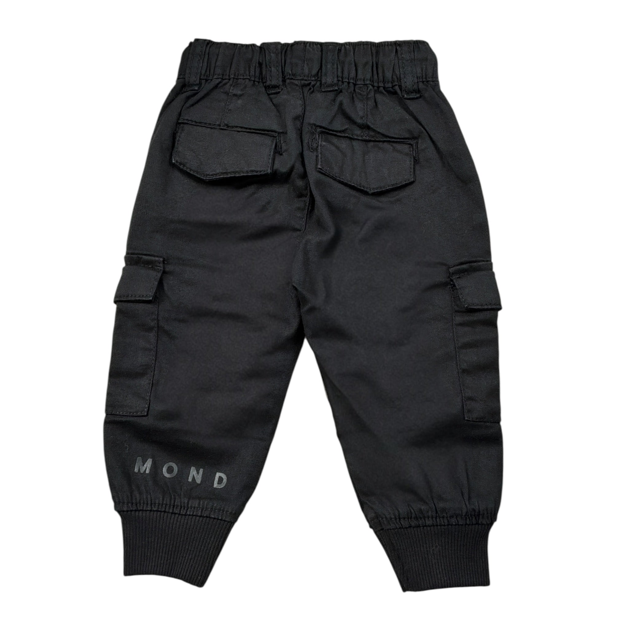 John Richmond Pantalone tinta unita con Elastico In Vita Nero per Neonato RIA25042PA NERO JOHN RICHMOND 