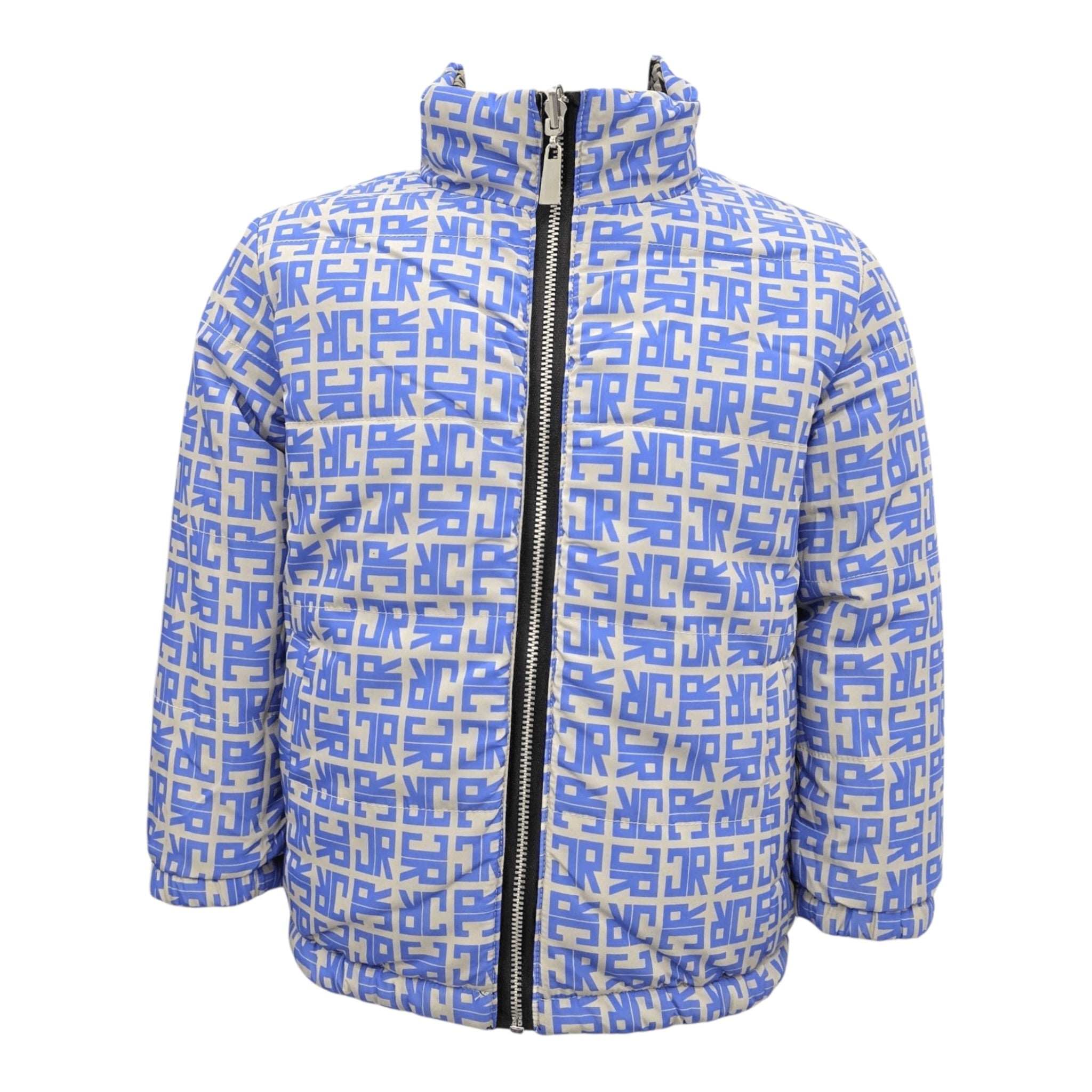 John Richmond Giubbino Reversibile Logato con Zip Beige per Neonato RIA25046PI BEIGE JOHN RICHMOND 