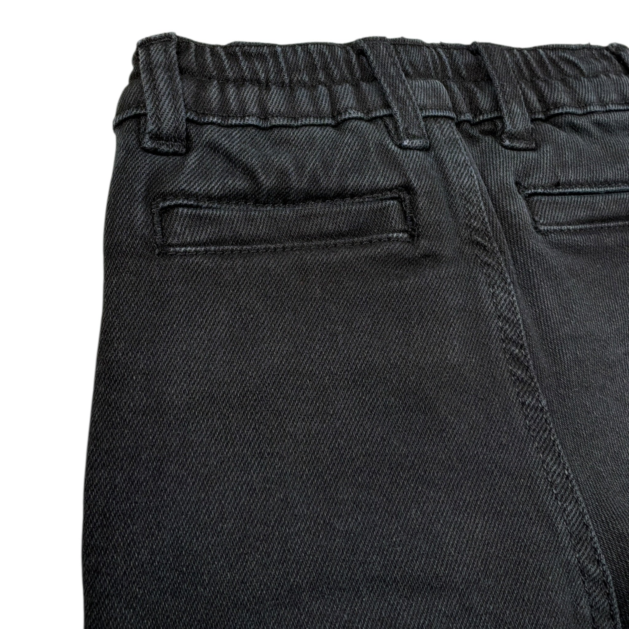 John Richmond Jeans tinta unita con Elastico In Vita Nero per Neonato RIA25061JE NERO JOHN RICHMOND 