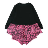 John Richmond Abito Manica Lunga con Culotte Nero per Bambina RIA2510VEJ NERO JOHN RICHMOND 